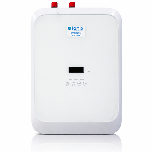 IONIX Bathroom Softener | Automatic Hard Water Solution for Shower, Geyser, Taps & Complete Bathroom Protection