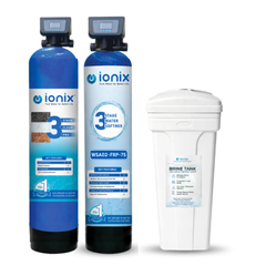 Ionix Water Softener Dual Vessel Automatic (WSA02-FRP-75) – Advanced Softening with ClearPro Automatic