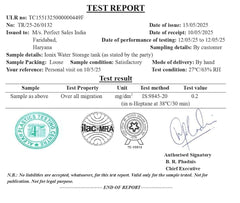 IONIX RO Waste Water Storage Tank 18L – Wall-Mountable, Food-Grade HDPE Plastic, Translucent Design, Easy to Connect with All Ro purifiers/Air Conditioners/Other Sources