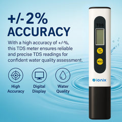 IONIX TDS Meter, TDS meter for water testing best, TDS meter