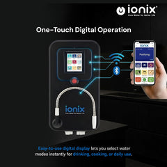 Ionix Titanium Counter Top Ionizer – Counter Top Water Ionizer with 5 Titanium Plates