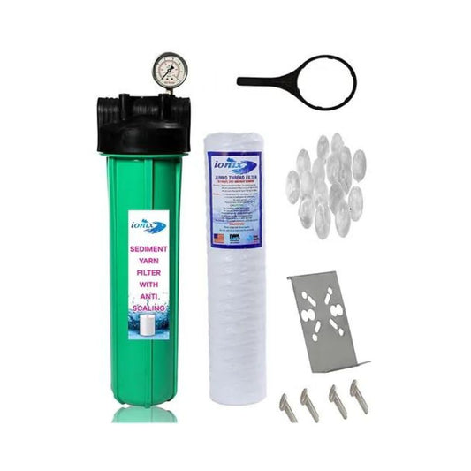 IONIX Jumbo Pre filter for Commercial RO Water Purifier - Removes Sand / Silt / Sediment Particles upto 5 micron size