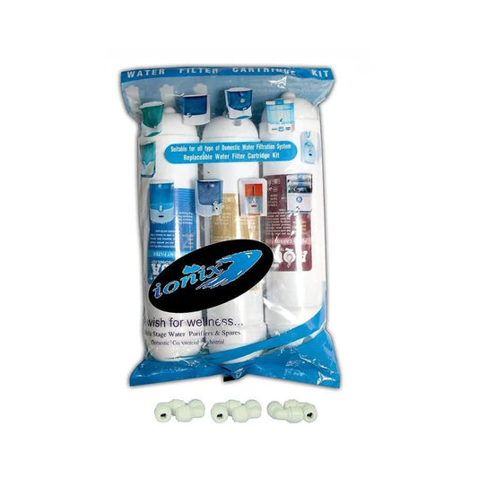 Ionix Inline Filter Set, Pack of 3  - Pre & Post Sediment Inline Filter