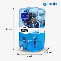 Ionix Wave TDS display RO purifier