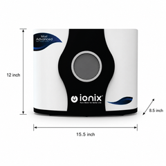 Ionix Under Sink RO + UF Water Purifier for Home - Alkaline + Copper Retention Technology