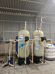 IONIX Automatic Tower Water Softener & Conditioner | 3 Stage Clear Pro + Ion Exchange System | 24x72 Industrial FRP | Whole Building Main Line Treatment
