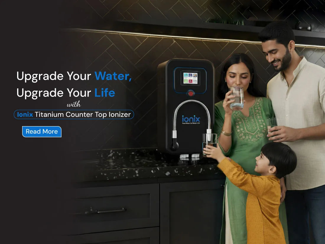 Upgrade Your Water, Upgrade Your Life with the Ionix Titanium Counter Top Ionizer