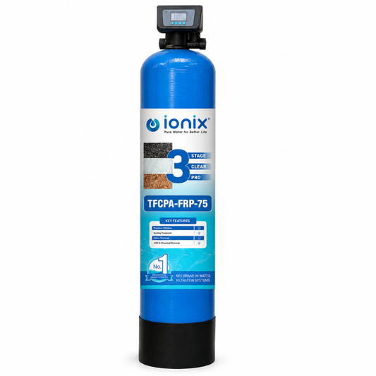 Ionix 0 Maintenance cost for 5 years ,Fit and Forget model, 3 Stage Clear Pro Automatic, Years ahead in Innovation , Perfect Tank filter for your Home