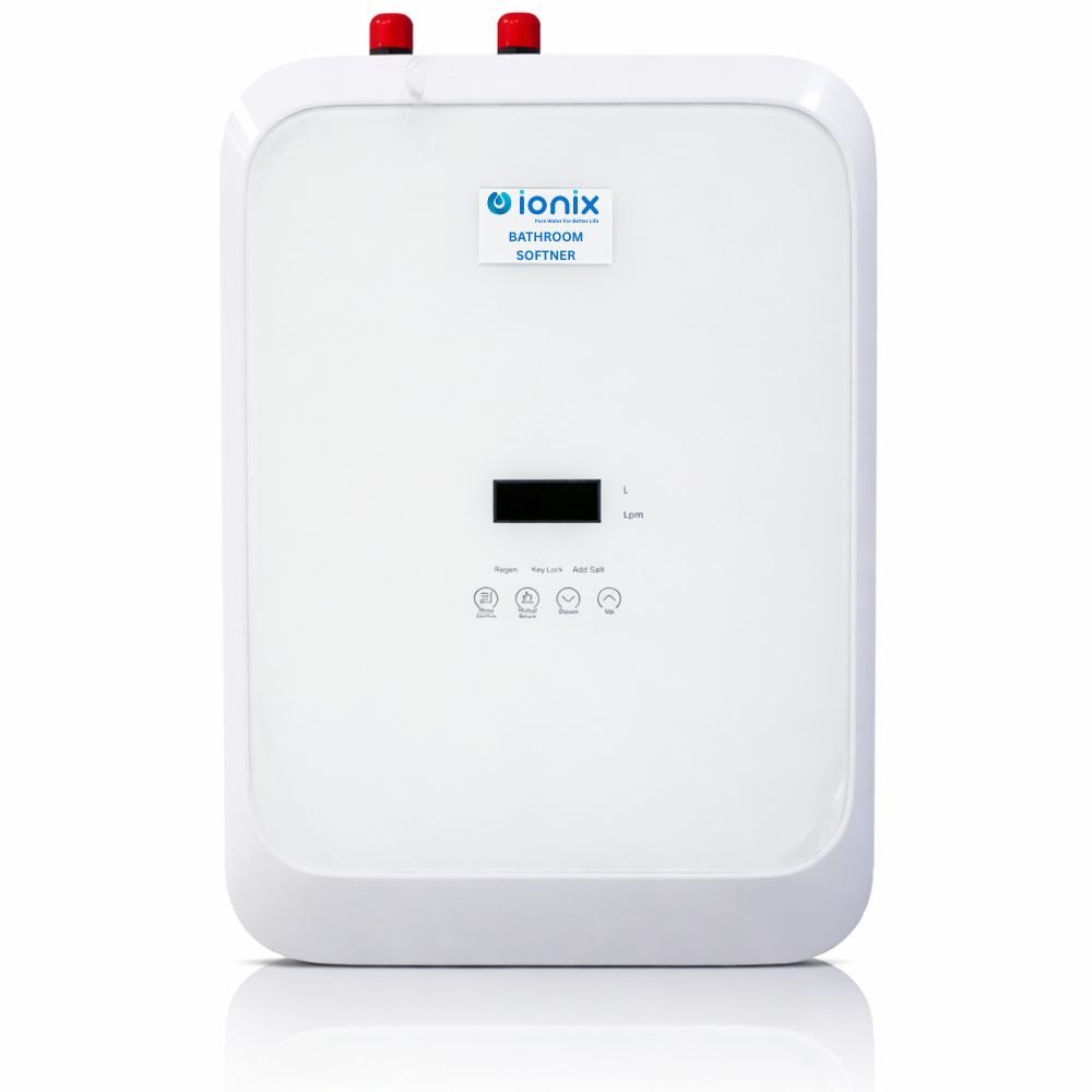 IONIX Bathroom Softener | Automatic Hard Water Solution for Shower, Geyser, Taps & Complete Bathroom Protection