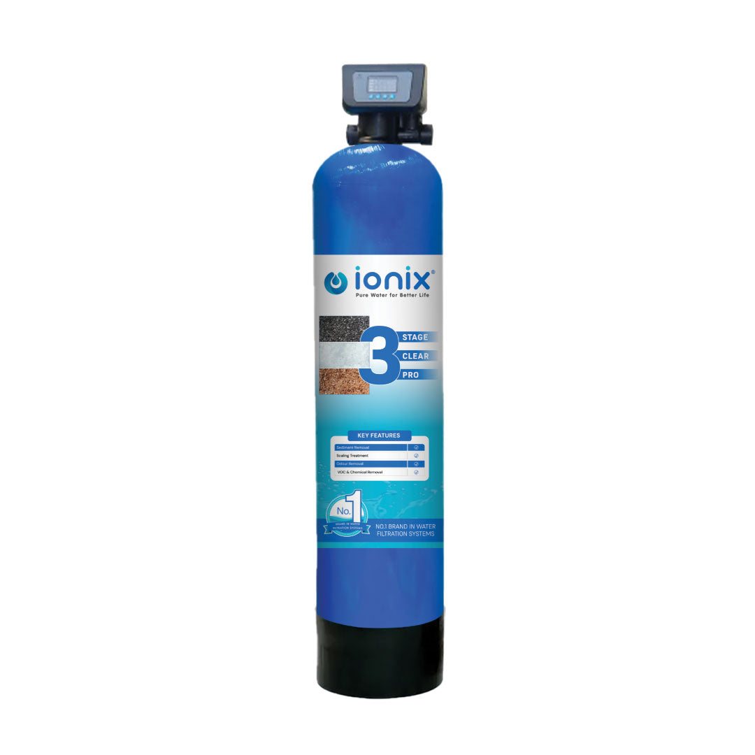 Ionix 0 Maintenance cost for 5 years ,Fit and Forget model, 3 Stage Clear Pro Automatic, Years ahead in Innovation , Perfect Tank filter for your Home