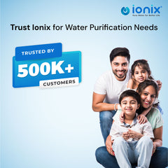 Ionix Ion Exchange Technology Based Automatic Water softener, India's First 3 Stage water softner with High capacity Calcium Holding Resin , Easy maintenance with Automatic Regenration