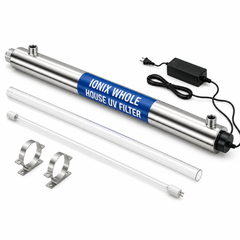 IONIX Whole House UV Filter 55W, 4000 LPH, SS304, 1.5 Inch In/Out