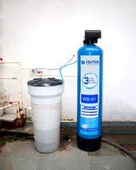 Ionix Ion Exchange Technology Based Automatic Water softner, India's First 3 Stage water softner with High capacity Calcium Holding Resin , Easy maintenance with Automatic Regenration