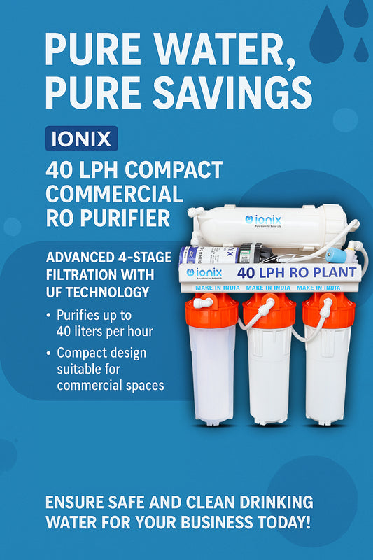 Ionix 40 LPH Compact Commercial RO Purifier