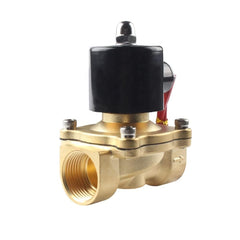 IONIX Brass solenoid valve 1.5 inch for industrial water purifier, irrigation, overhead tank, Normally closed type sv 220V AC