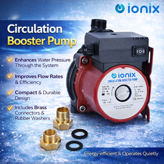 IONIX Star Tank Filteration System, Saltless Water Softener, German Quality With Pressure Motor