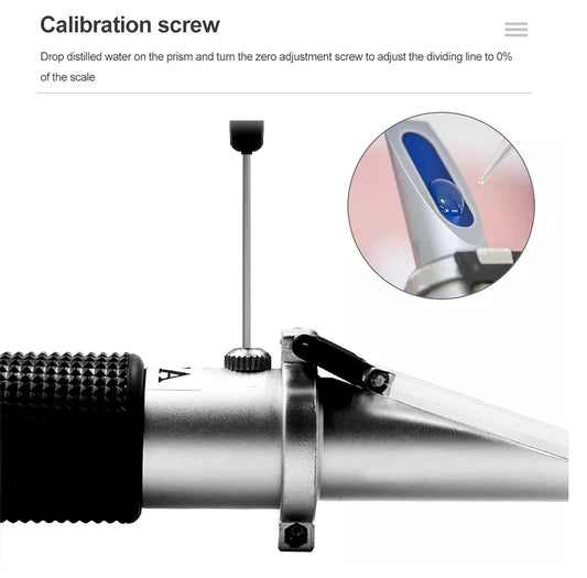 IONIX salinity meter for aquaculture Illuminated Automatic salinity tester/Temperature Compensation 0-100% Brix Refractometer For Beer Wine Cnc Fruit, Black MultiTester