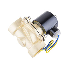 IONIX Brass solenoid valve 1.5 inch for industrial water purifier, irrigation, overhead tank, Normally closed type sv 220V AC