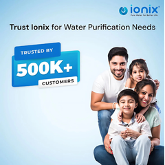 Ionix Stainless Steel Automatic Water Softener Combo | 150L Resin | SS-304 Water Softener with Brine Tank | Automatic Regeneration | 16x65