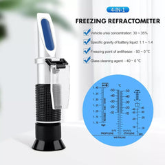 IONIX salinity meter for aquaculture Illuminated Automatic salinity tester/Temperature Compensation 0-100% Brix Refractometer For Beer Wine Cnc Fruit, Black MultiTester