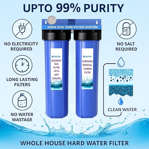 Ionix Duo Tank Filter System: The Ultimate Whole-House Water Filtration Solution