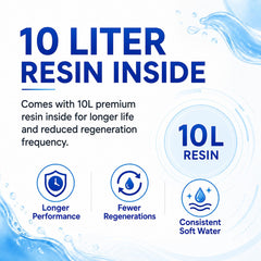Ionix Automatic Bathroom Water Softener 10L - Model IBWS-02