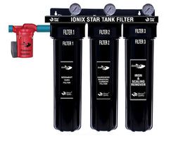 IONIX Star Tank Filteration System, Saltless Water Softener, German Quality With Pressure Motor