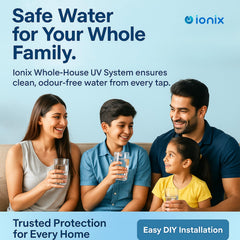 IONIX Whole House UV Water Filter - SS 304 Grade