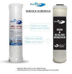 Ionix 2 Stage Washing machine filter "100% Make In India Product" |