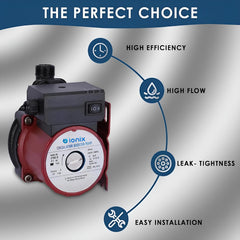 IONIX Star Tank Filteration System, Saltless Water Softener, German Quality With Pressure Motor