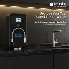 Ionix Titanium Counter Top Ionizer – Counter Top Water Ionizer with 5 Titanium Plates