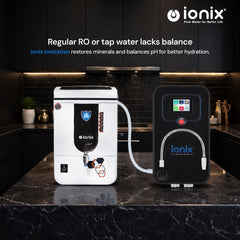 Ionix Titanium Counter Top Ionizer – Counter Top Water Ionizer with 5 Titanium Plates