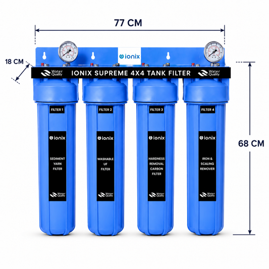 Ionix Supreme - Tank - Mainline Water Filter with Bacteria & Virus Removal Advanced UF Filter