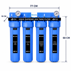Ionix Supreme - Tank - Mainline Water Filter with Bacteria & Virus Removal Advanced UF Filter