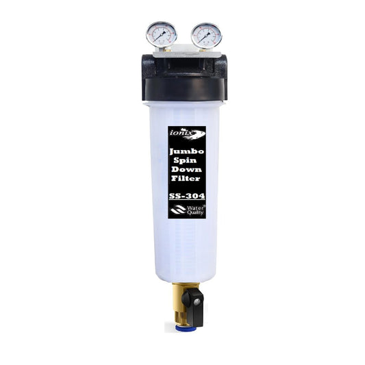 IONIX Jumbo Spin Down Sediment Pre Filter - SS 304 Grade