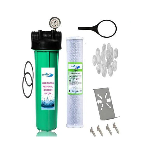 Ionix Whole House Water Filter with Glycerine Pressure Guage