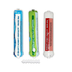Ionix Inline Carbon Filter Set for RO Water Purifier