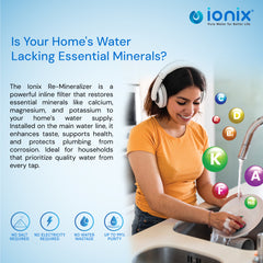 Ionix Re-Mineralizer – Whole House Inline Mineral Cartridge