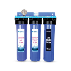 Ionix Treo Tank Filter: Triple-Filtration System for Whole-House Water Purification