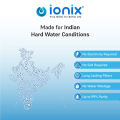 Ionix Treo Tank Filter: Triple-Filtration System for Whole-House Water Purification