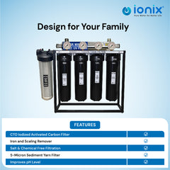 Ionix Ultimate - 6 Stage - Tank - Mainline Water Filtration System
