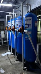IONIX Automatic Tower Water Softener & Conditioner | 3 Stage Clear Pro + Ion Exchange System | 24x72 Industrial FRP | Whole Building Main Line Treatment