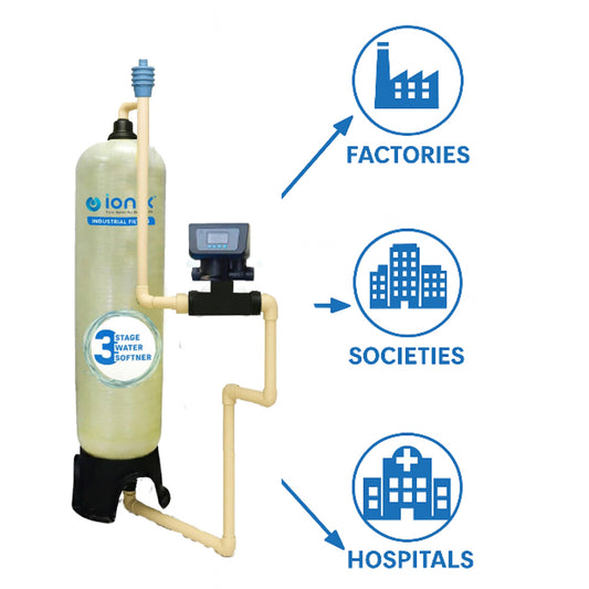 Ionix Industrial Ion Exchange Automatic Water Softener