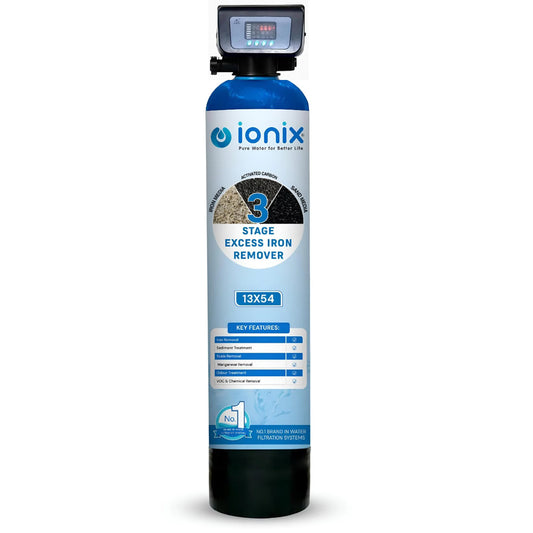 Ionix Excess Iron Remover & Water Softener 13x54 vessel Automatic , Perfect Solution for Iron related issues